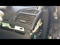 2007 2013 MERCEDES W216 CL63 CL550 CL65 HOW TO REMOVE PASSENGER AIR VENT