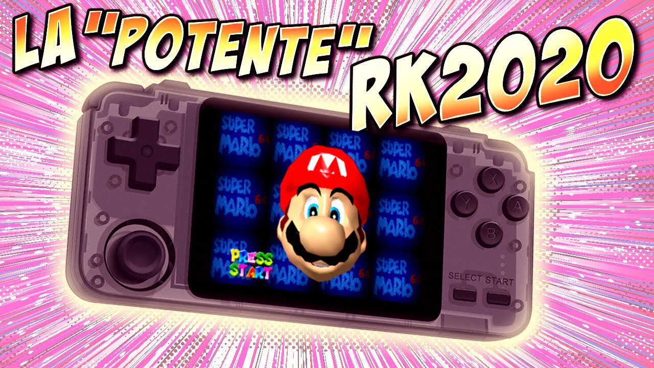 🕹️ RK2020 la CONSOLA PORTATIL RETRO CHINA clon de Odroid go advance