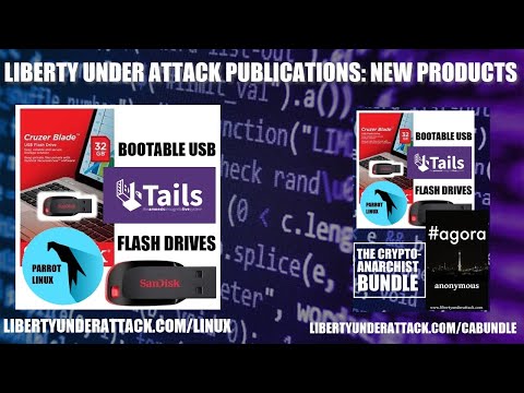 [#LUAPub: NEW PRODUCTS] Bootable Linux Tails/Parrot Flash Drives