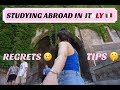 My REGRETS of studying abroad in Italy | Advice & Travel Tips