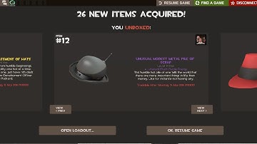 TF2 Unboxing: 2 unusuals in 25 crates