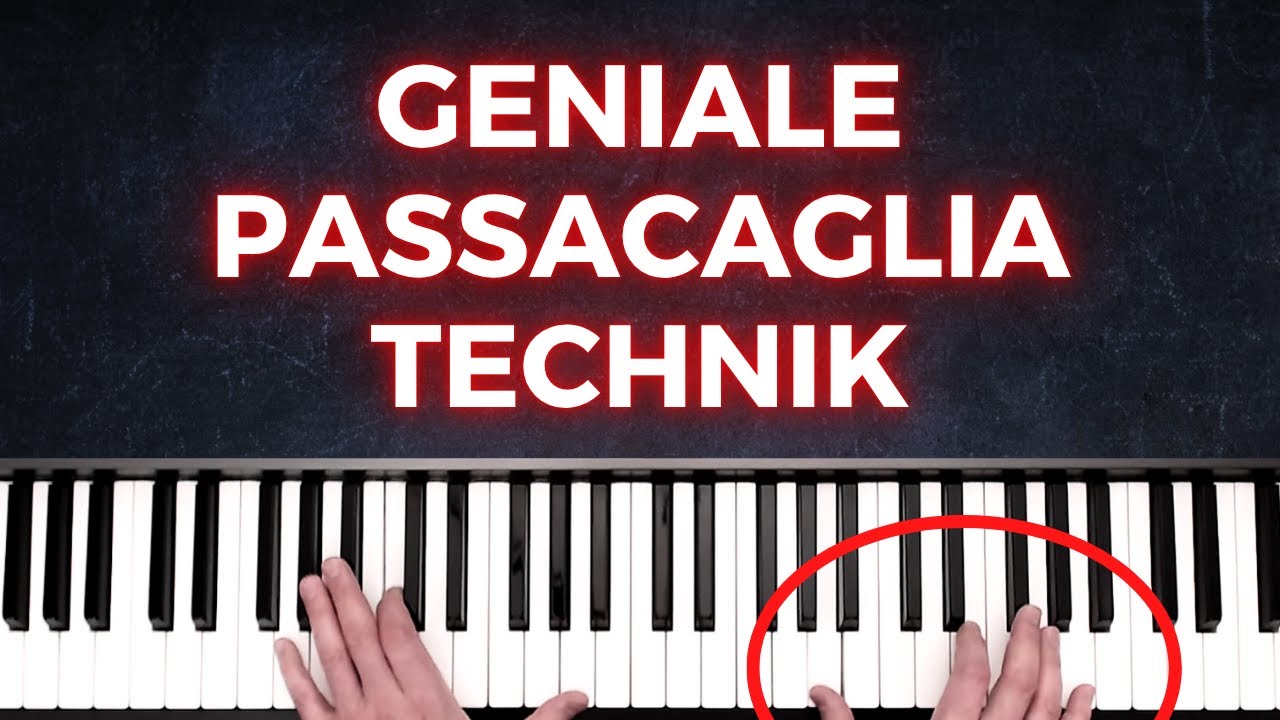 Die wunderschöne aber einfache Passacaglia Technik (genial)
