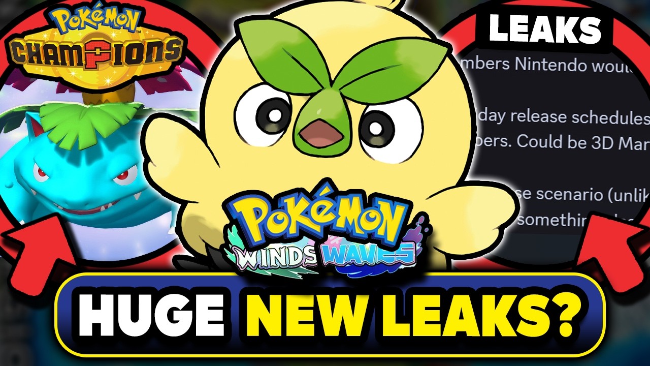 Новости Pokemon! Утечки информации о разработке нового режима «Ветер и волны»? Анонсировано перво...