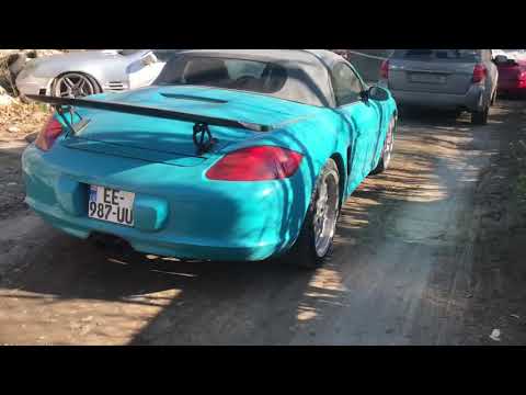 Porsche Boxter - ტენტის დაჭიმვა \u0026 რეგულირება ✅