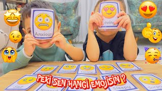 EMOJİNİ SEÇ! 😄 SEN HANGİ DUYGUSUN? 📣Miniklerle Eğlenceli ve Eğitici Test