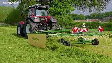 KRONE Swadro S 460 DB – rotary rake with successful update