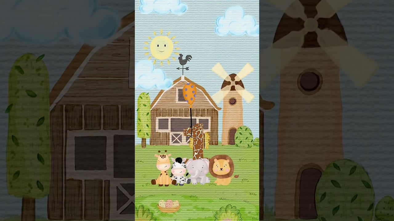 Adorable 1st Birthday Invitation Animation | Cute Childhood Style