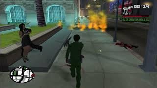 Gta San Andreas Riot Mode is utter chaos