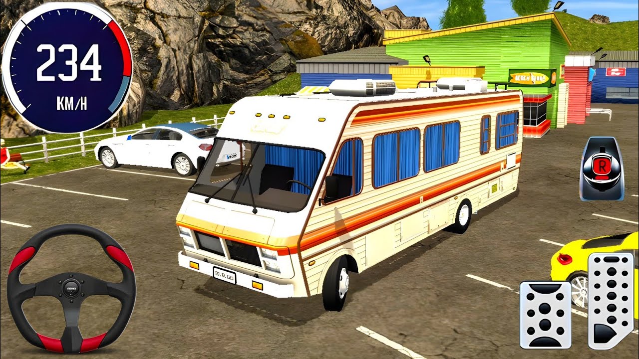 Pickup Van And Thar Driving Sim - Summer Camping Island #9 - Android Gameplay