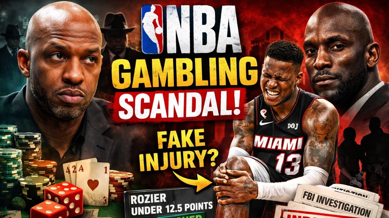 NBA’s DARK SECRET EXPOSED: Was This Gambling Scandal Rigging Games All Along? 😱🏀