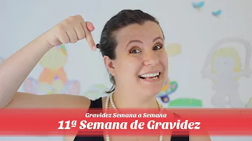 O que acontece na décima primeira semana de gestação?