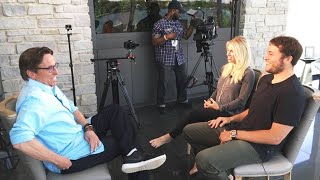 Tonight 11Pm - Matthew & Kelly Stafford Talk About Raising New Twin Girls And Lions Football Life