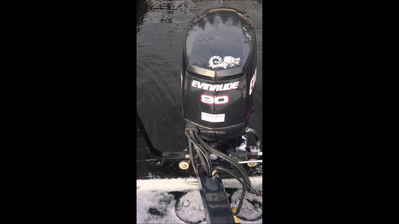 Evinrude etec low oil pressure alarm