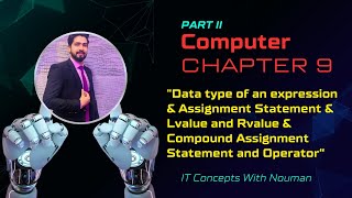 Data Type of an Expression, Assignment Statement, Lvalue & Rvalue, Compound Assignment in C|ICS&FA
