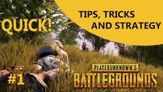 playerunknown's battlegrounds - QUICK TIPS AND STRATEGY! #1 screenshot 4