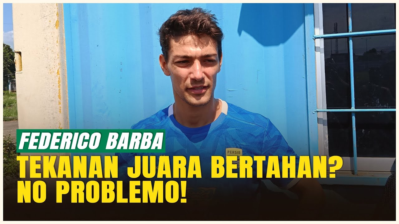 Federico Barba Ungkap Alasan Pilih Persib Bandung dan Nomor 93!