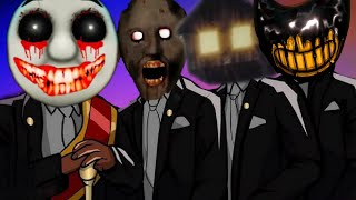 Thomas.exe & Granny & House Head & Bendy - Meme Coffin Dance Cover