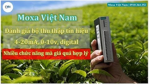 Đánh giá bộ thu thập tín hiệu cảm biến IOlogik E1242 Moxa | Moxa Việt Nam