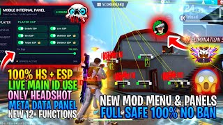 😱 Free Fire OB53 Headshot Panel 🔥 Antiban Mod Menu + Injector 2026 | 100% Safe No Ban ✅ screenshot 2