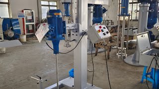 Manual High Speed Disperer Factory Testing for Thailand Client