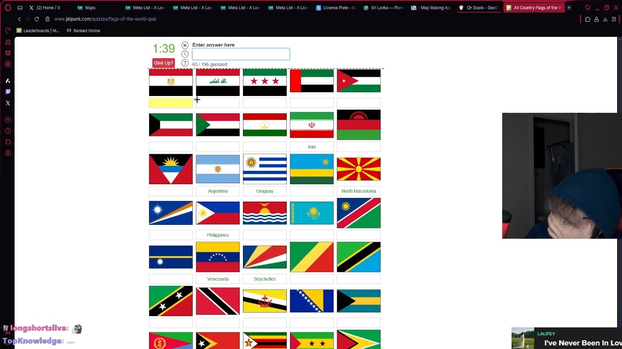 infume and sylvee try to name every flag (flag nerds look away)