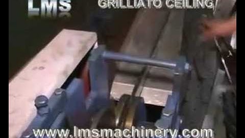 Full Automatic LMS Aluminum Grille/ Grilliato / Open Ceiling Production Line