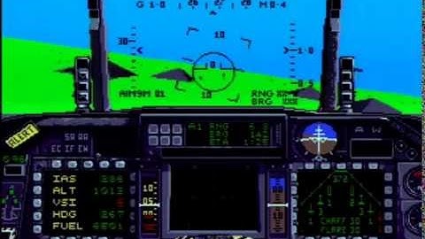 F-16 Combat Pilot - Atari Mega 1