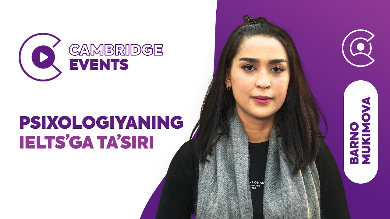 IELTS va Psixologiya | Barno Mukimova