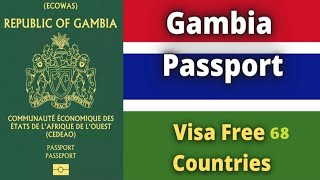 Gambia is Visa Free For 68 Countries Around The World in 2024