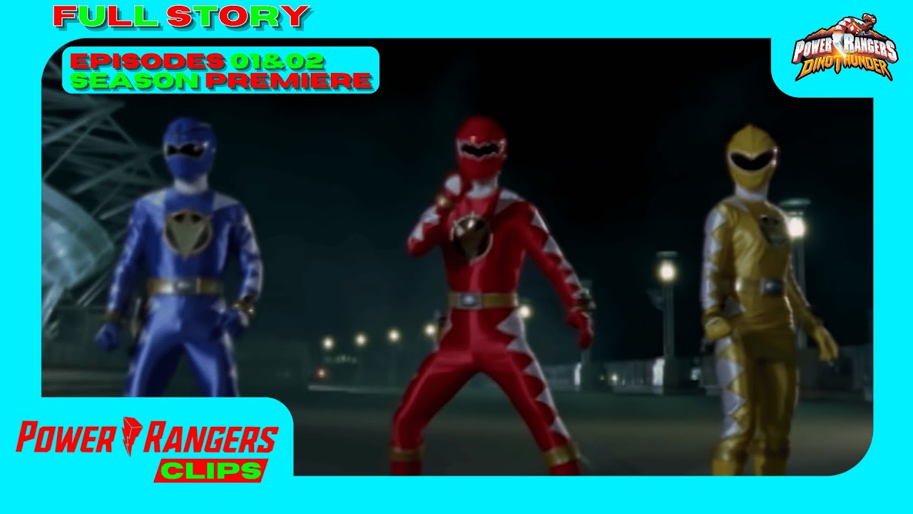 Day of the Dino Full Story | Dino Thunder | S12 E01-E02 | @PowerRangersClips