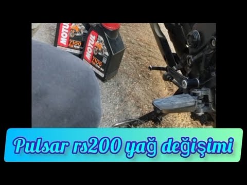 Rs 200 Yağ Değişimi filtre temizliği Nasıl yapılır Adım Adım Anlattık ?