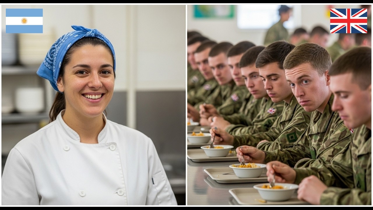“¿Comida argentina?” Ejército británico prueba guiso y queda atónito