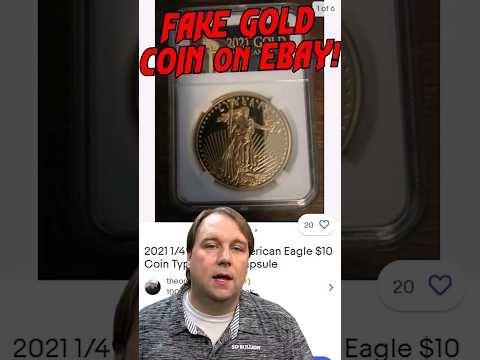 Stay AWAY from OBVIOUS Fake GOLD COINS on eBay!