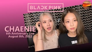 [ENG/INDO SUB] BLACKPINK 6th Anniversary JENNIE and ROSE August 8nd, 2022