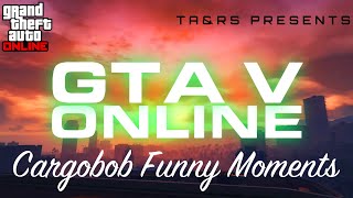 robbing covienience stores with a cargobob // GTA Online funny moments