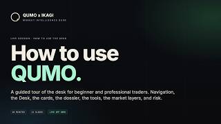 How to use QUMO (V2) - September 2026