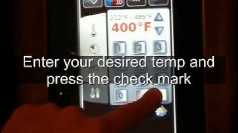 Basic CombiTouch Combi Oven Operation