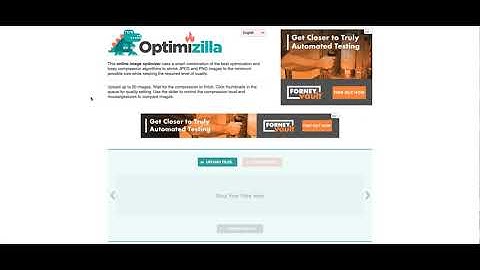 Optimizing Blog Images Using Optimizilla