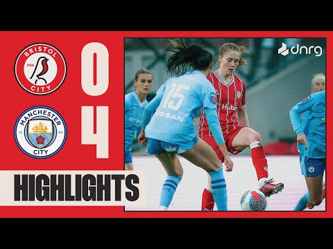 Bristol City 0-4 Manchester City Women | Highlights