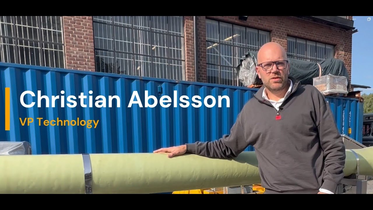 Meet Christian Abelsson, responsible for the Flocean subsea desalination technology