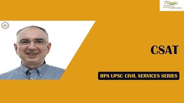 IIPA UPSC CSE - CSAT