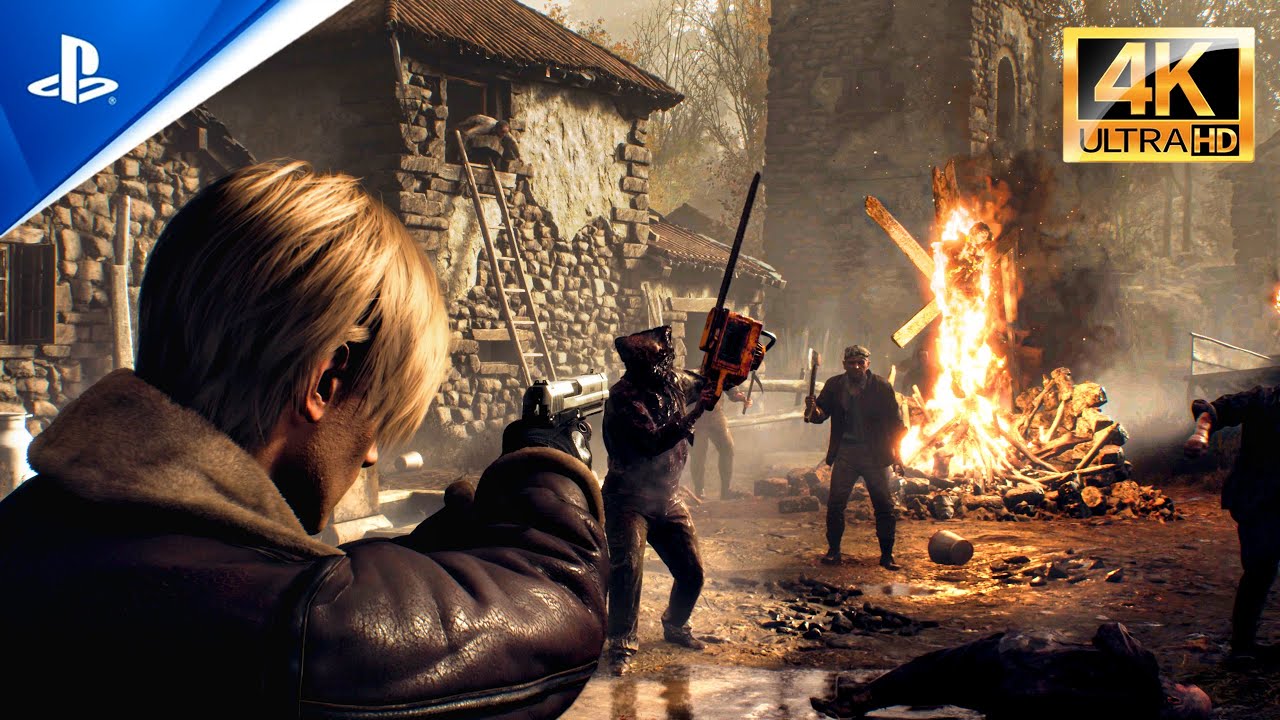 [4K HDR] Resident Evil 4 Remake | Ultra Graphic | No HUD Gameplay