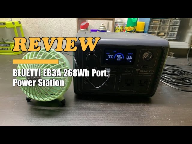 BLUETTI EB3A Portable Power Station - Review