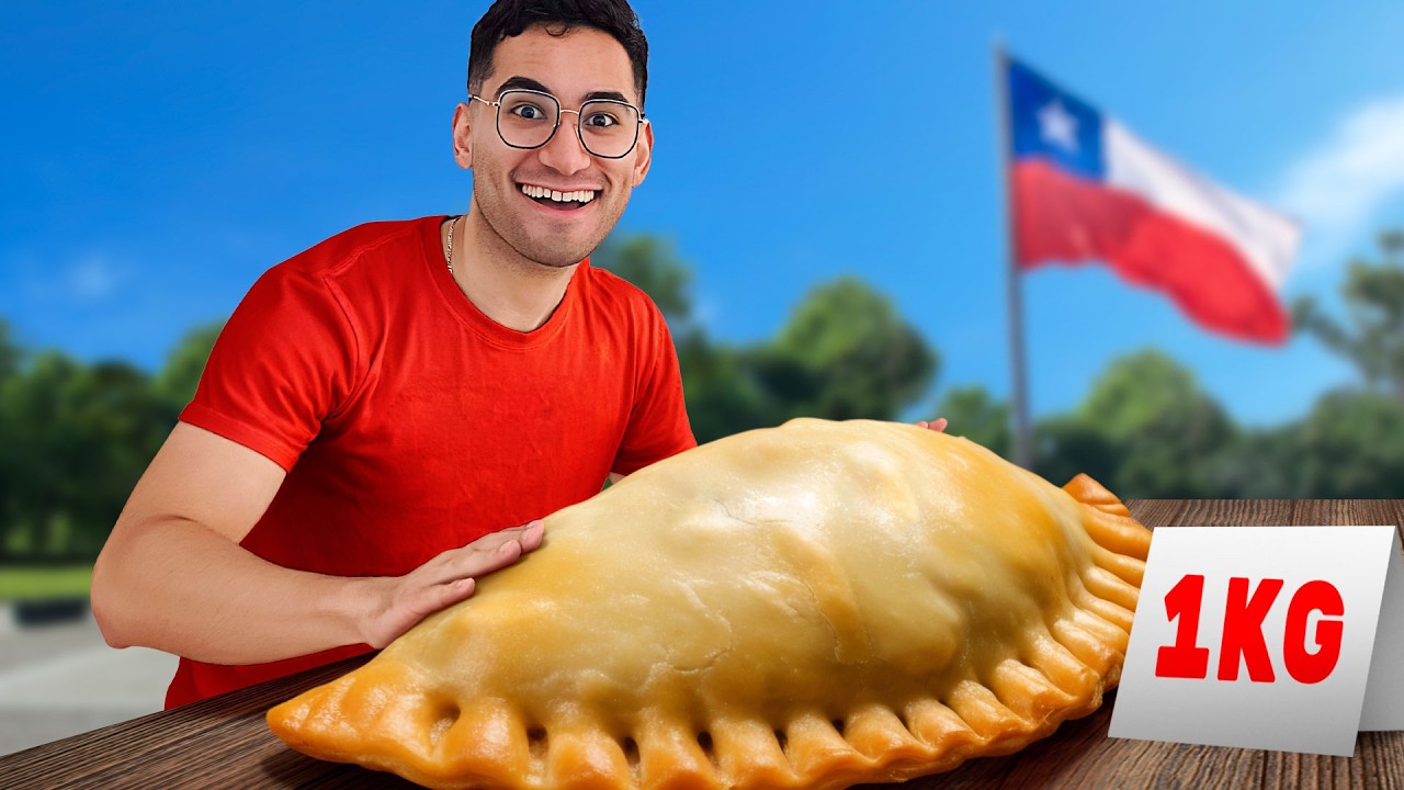 Probé la Comida Más GIGANTE de Chile 🇨🇱