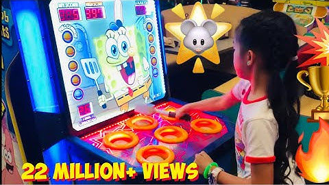 Chuck E Cheese - SpongeBob SquarePants Order Up! Whacker Game