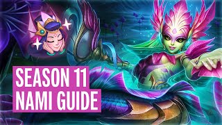 SEASON 11 In-Depth Nami Guide | How to Play Nami in Season 2021
