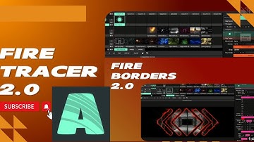 Resolume Arena Plugins: Firetracer/fire Border Plugins