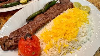 Kabob Barg (Filet Kabab) - Cooking with Yousef