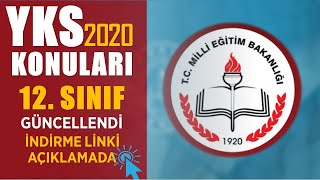Yks Konuları 2020 Güncellendi, Güncel 12. Sınıf Ders Konularını Indirin - K İzmi̇r
