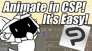 [[TUTORIAL]] Learn to Animate in Clip Studio Paint!